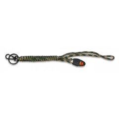 Paracordová klíčenka s píšťalkou camo