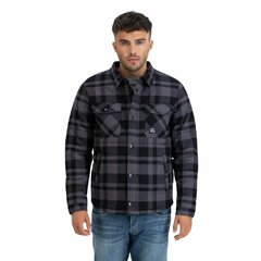 Bunda Vintage Industries s výplní grey check