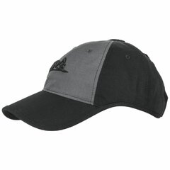 Kšiltovka HELIKON-TEX logo černá/shadow grey