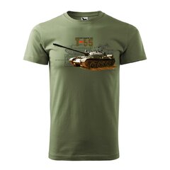 Triko motiv TANK T-55 olive