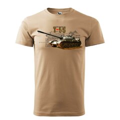 Triko motiv "TANK T-55" pouštní