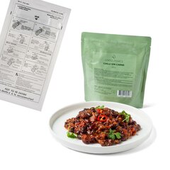 Hotové MRE jídlo s ohřevem Chilli sin Carne