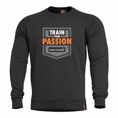 Mikina Pentagon Hawk Train Your Passion černá