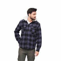 Bunda Brandit Lumberjacket šedá/černá