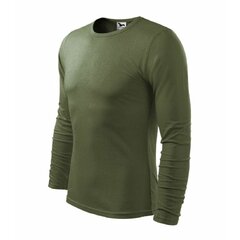 Nátělník Fit-T dlouhý rukáv olive