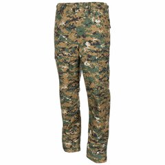 Kalhoty BDU Rip/Stop 100% bavlna MARPAT digital woodland