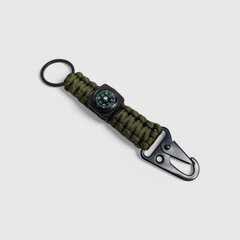 Paracordová klíčenka 2v1 Rinokor olive