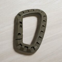 Plastová karabina 8cm Rinokor olive
