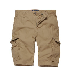 Kraťasy Vintage Industries Rowing dark khaki