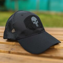 Kšiltovka Tactical Skull čierna