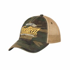 Kšiltovka Helikon-Tex Trucker Dirty Washed Woodland/khaki