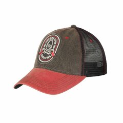 Kšiltovka Helikon-Tex Trucker TSS Washed Black/Red