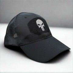 Kšiltovka Tactical Skull čierna