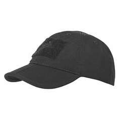 Skládací šiltovka Helikon-Tex Rip/Stop černá