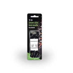 Tkaničky VM Footwear kulaté černé 125cm