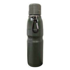 Termoska s karabinou Barbaric 500ml zelená