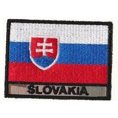 Nášivka oficiální SVK vz. 2007 poušť (70x50mm)