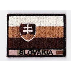 Nášivka oficiální SVK vz. 2007 pouštní provedení (70x50mm)