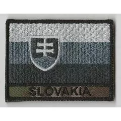 Nášivka oficiální SVK vz. 2007 tlumené barvy (70x50mm)