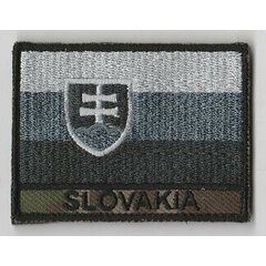 Nášivka oficiální SVK vz. 2007 tlumené barvy (70x50mm)