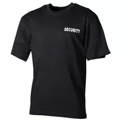 Tričko černé Security