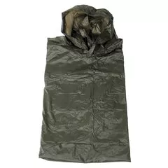 Pončo Vinyl olive
