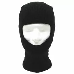 Kukla pletená 1 otvor černá