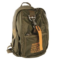 Batoh DEPLOYMENT BAG 6 s kovovými sponami olive