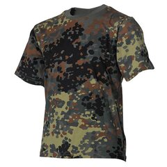 Tričko dětské 100% bavlna flecktarn