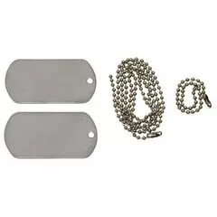 ID známky nerezové US Dog-tag