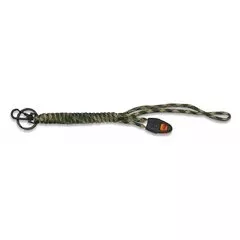 Paracordová klíčenka s píšťalkou camo