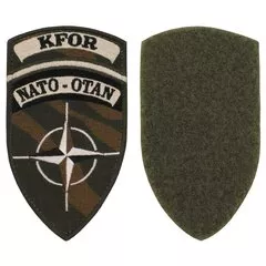 Nášivka originál NATO KFOR (Síly pro Kosovo) kamufláž