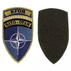 Nášivka originál NATO KFOR (Síly pro Kosovo)