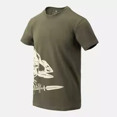 Tričko Helikon-Tex Full Body Skeleton olive