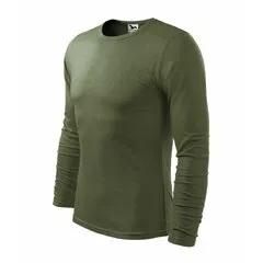 Nátělník Fit-T dlouhý rukáv olive