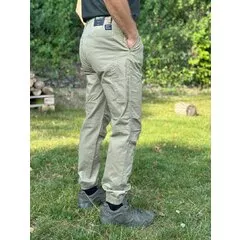 Kalhoty Nolan Vintage Industries dark khaki