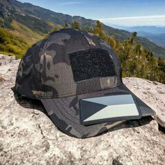 Kšiltovka R/S Tactical + Nášivka Patch ČR Vlajka MTC Black