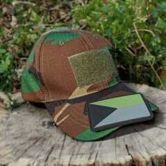 Kšiltovka R/S Tactical + Nášivka Patch ČR Vlajka woodland
