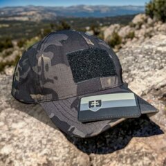 Kšiltovka R/S Tactical + Nášivka Patch SVK Vlajka MTC Black