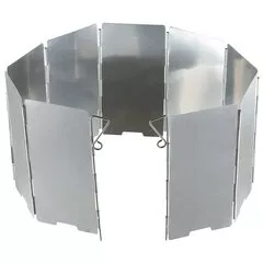 Závětří pro turistické vařiče 9 lamel 65x13cm